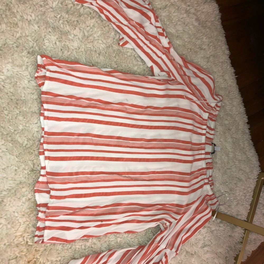 Off the shoulder long sleeve shirt
